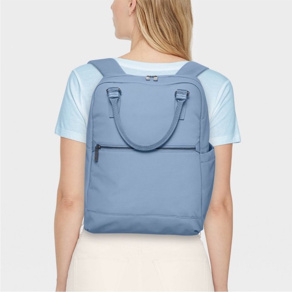 Signature 16" Commuter Backpack Blue - Open Story